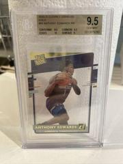Anthony Edwards [Holo Gold] #96 Basketball Cards 2020 Panini Clearly Donruss Prices