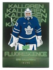 Erik Kallgren [Green] #F-33 Hockey Cards 2022 Upper Deck Fluorescence Prices