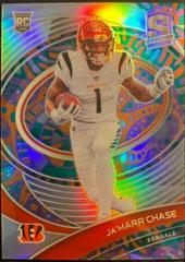 Ja'Marr Chase [Psychedelic] #147 Football Cards 2021 Panini Spectra Prices