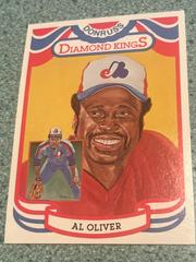 Al Oliver [Diamond Kings Steel] #9 Baseball Cards 1984 Donruss Prices
