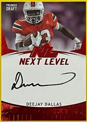 DeeJay Dallas [Red] #NL-DD Football Cards 2020 Sage Hit Next Level Signatures Prices