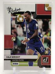 Haji Wright [Silver] #24 Soccer Cards 2022 Panini Donruss The Rookies Prices