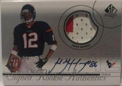 Jabar Gaffney [Autograph Patch] Football Cards 2002 SP Authentic Prices