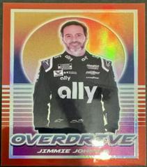 Jimmie Johnson [Red] #1 Racing Cards 2022 Panini Chronicles Nascar Overdrive Prices