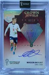 Mason Mount #CJ-MM Soccer Cards 2022 Panini Eminence FIFA World Cup Crown Jewels Autographs Prices