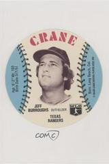 Jeff Burroughs Baseball Cards 1976 Crane Potato Chips Discs Prices