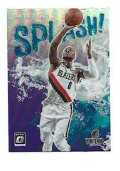 Damian Lillard [Purple] #6 Basketball Cards 2021 Panini Donruss Optic Splash Prices