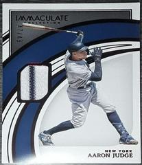 Aaron Judge [Red] #50 Baseball Cards 2022 Panini Immaculate Prices