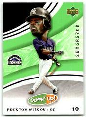 Preston Wilson #74 Baseball Cards 2004 Upper Deck Power Up Prices