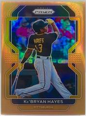 Ke'Bryan Hayes [Neon Orange Prizm] #143 Baseball Cards 2022 Panini Prizm Prices