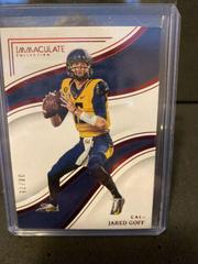 Jared Goff [Ruby] #21 Football Cards 2023 Panini Immaculate Collection Collegiate Prices