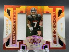 Bijan Robinson [Gold] #RR-6 Football Cards 2023 Panini Plates and Patches Rookie Reflections Prices