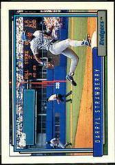Darryl Strawberry #550 Baseball Cards 1992 Topps Prices