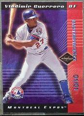 Vladimir Guerrero #83 Baseball Cards 2001 Leaf Limited Prices
