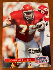 John Alt Football Cards 1992 Pro Set Prices