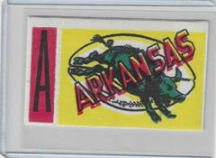 Arkansas Razorbacks #A Football Cards 1961 Topps Stickers Prices