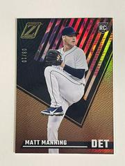 Matt Manning [Gold] #4 Baseball Cards 2022 Panini Chronicles Zenith Prices