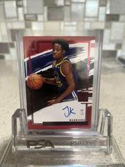 Jonathan Kuminga [Elegance Patch Autograph] #107 Basketball Cards 2021 Panini Impeccable Prices