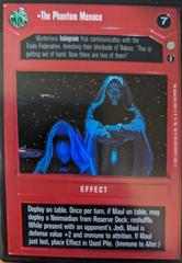 The Phantom Menace [Foil] Star Wars CCG Reflections III Prices