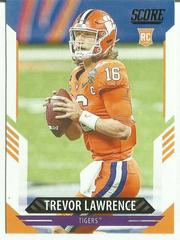 Trevor Lawrence #301 Football Cards 2021 Panini Score Prices