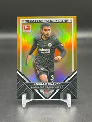 Ansgar Knauff [Gold] Soccer Cards 2021 Topps Finest Bundesliga Young Talents Prices