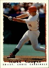 Scott Cooper #138T Baseball Cards 1995 Topps Traded Prices