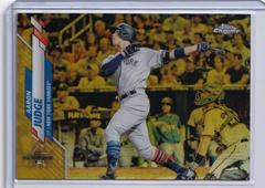 Aaron Judge [Gold] #U-65 Baseball Cards 2020 Topps Chrome Update Prices