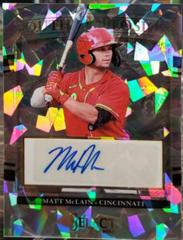Matt McLain [Cracked Ice] #YES-MM Baseball Cards 2022 Panini Select Youth Explosion Signatures Prices