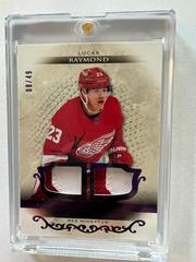 Lucas Raymond [Material Purple] #I Hockey Cards 2021 Upper Deck Artifacts Roman Numeral Rookies Prices