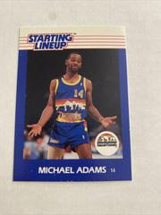 Michael Adams Basketball Cards 1988 Kenner Starting LineUp Prices