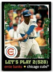 Ernie Banks #LP2-5 Baseball Cards 2020 Topps Heritage Let's Play 2 Prices