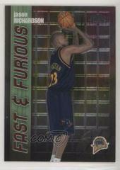 Jason Richardson Basketball Cards 2001 Topps Chrome Fast & Furious Prices