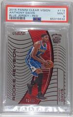 Carmelo Anthony [Blue Jersey Red] #124 Basketball Cards 2015 Panini Clear Vision Prices