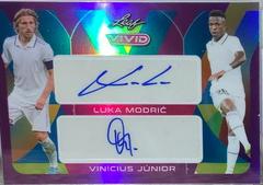 Vinicius Junior Soccer Cards 2022 Leaf Vivid Autographs Prices