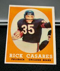 Rick Casares #53 Football Cards 1958 Topps Prices