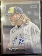 Corbin Burnes [Black] Baseball Cards 2023 Stadium Club Autographs Prices