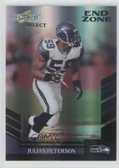 Julian Peterson [End Zone] #133 Football Cards 2007 Panini Score Select Prices