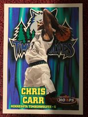 Chris Carr #270 Basketball Cards 1997 Hoops Prices