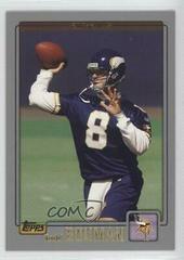 Todd Bouman Football Cards 2001 Topps Prices