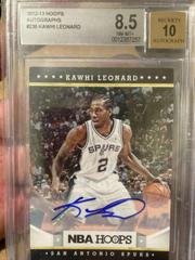 Kawhi Leonard [Autograph] Basketball Cards 2012 Panini Hoops Prices