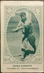 Eddie Ainsmith Baseball Cards 1922 E120 American Caramel Prices