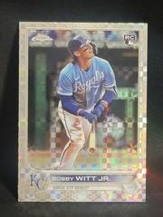 Bobby Witt Jr. [Xfractor] Baseball Cards 2022 Topps Chrome Update Prices