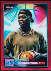 Dennis Rodman [Red Refractor] Basketball Cards 2021 Topps Finest Prices