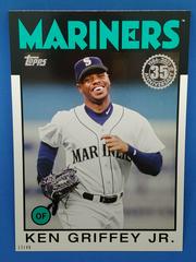 Ken Griffey jr Baseball Cards 2021 Topps 1986 35th Anniversary Prices