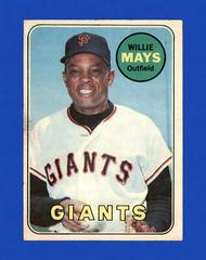 Willie Mays #190 Baseball Cards 1969 O Pee Chee Prices