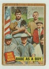 Babe As A Boy #135 Baseball Cards 1962 Venezuela Topps Prices