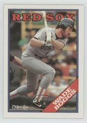 Wade Boggs Baseball Cards 1988 O Pee Chee Prices