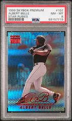 Albert Belle [Star Rubies] #107 Baseball Cards 1999 Skybox Premium Prices