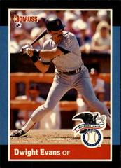 Dwight Evans #23 Baseball Cards 1988 Panini Donruss All Stars Prices