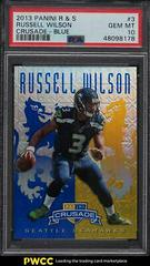 Russell Wilson [Blue] Football Cards 2013 Panini Rookies & Stars Crusade Prices
